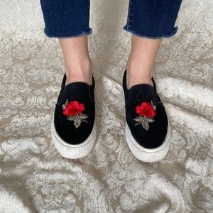 Rose Slip-On Sneakers